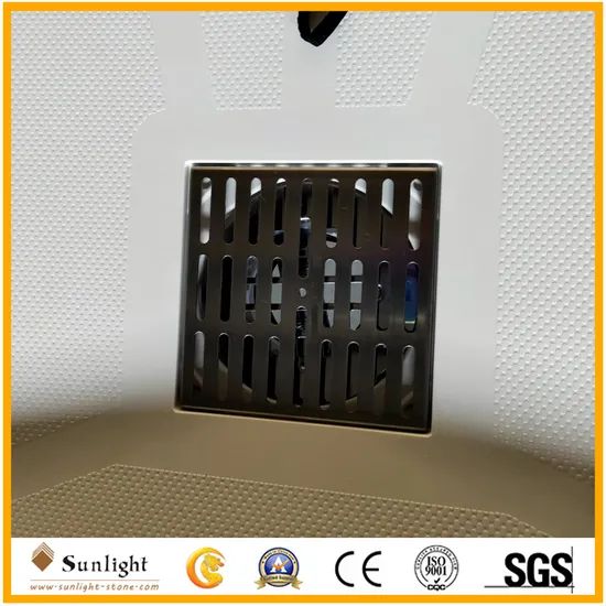 Rectangular SMC Shower Tray Base with Offset Drain - Image 4