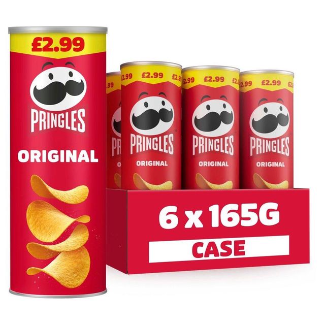 Original Pringles 149g 165g Tasty Crispy Chips With Sealed Freshness And Great Flavor Selection - Image 4