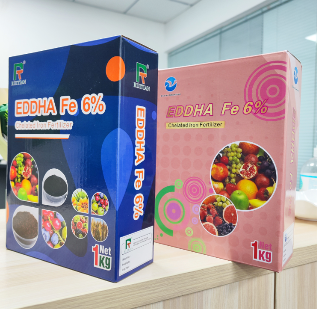EDDHA Fe 6% O-O 4.8 fertilizante micronutriente de ferro quelatado - Image 2