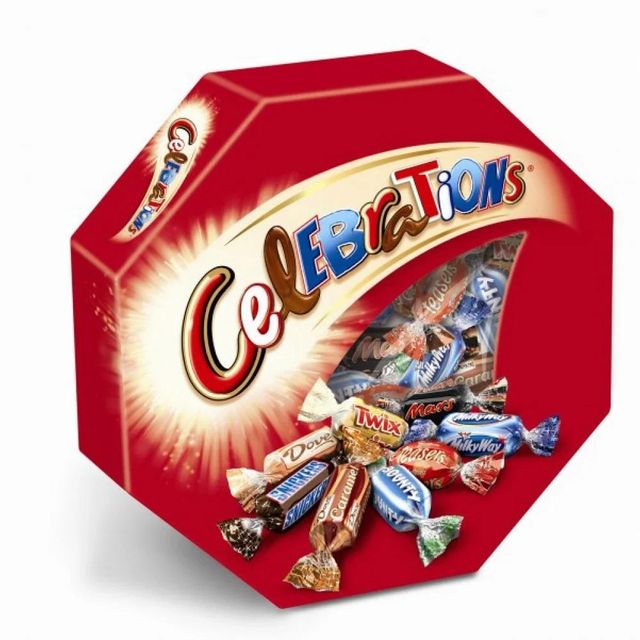 Celebrations Milk Chocolate Gift Box with Mini Chocolate Bars - Image 4