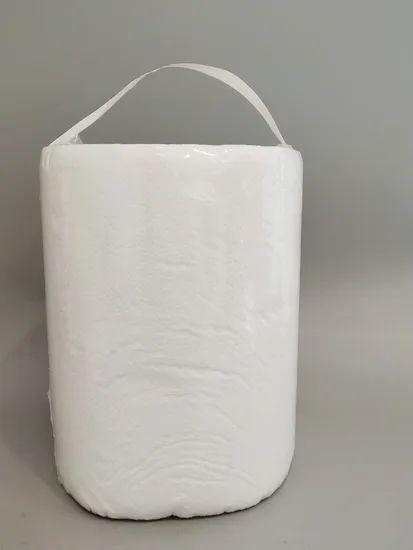 Virgin Wood Pulp Natural White Kitchen Paper Disposable Paper Towels Maxi Roll - Image 5