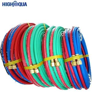 Rubber Welding Hose with En 559 Standard B.P 60bar W.P 20bar Color Color I.D 3/16"-3/8" Specification CE HS Code 4009310000 - Image 6