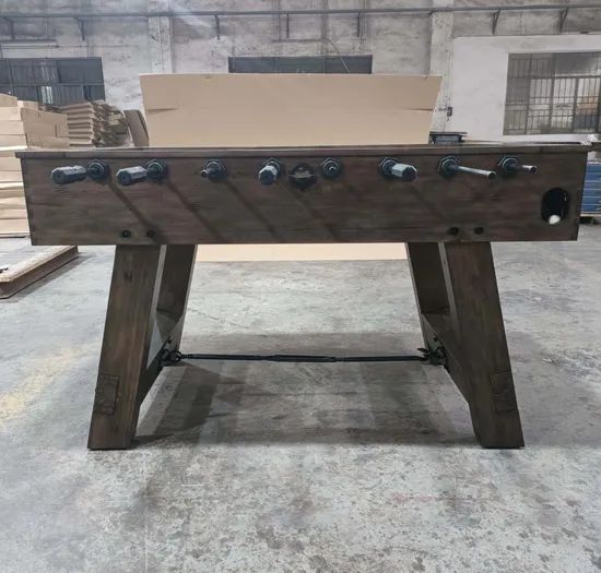 57 Inch Solid Wood Soccer Table Game Set Model L Brand Fpg Leg Wood Leg Origin China Trademark FPG Model NO. SF057 Bar Number - Image 4