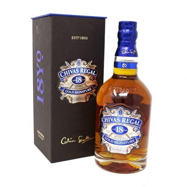 Chivas Regal Original Scotland Blended Whisky 700ml / Chivas Regal 18 Years Whisky - Image 3