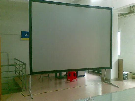 Portable Fast Fold Projection Screen for Easy Setup - Image 3