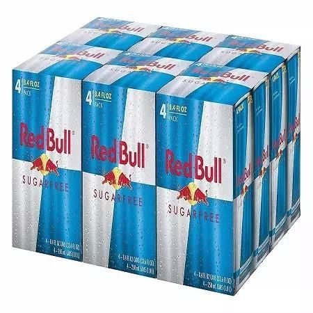 Red Bull canned energy drink with refreshing taste and revitalizing effect Red Bull energy drink for gym workouts sports and active lifestyle support Red Bull sugar free energy drink with low calories and same great taste Red Bull energy drink for long driving studying and late night work sessions - Image 3