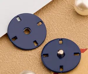 Magnetic Snaps Purse Handbag Clasp Quality Metal Button Shape Round Stock Stock Style Simple Origin China Trademark OEM Element - Image 4