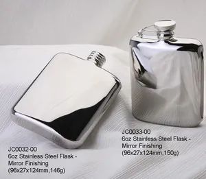Stainless Steel Hip Flask Model NO. No Trademark No Origin China Payment Terms: T/T Min. Order: 1,000 Pieces Transport Package: Gerneric - Image 1