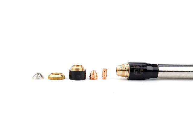 YK100-H plasma cutting torch Material Copper Quality Cutting 20mm Maximum Cutting 25mm Cooling Method Air Cooling Working Current 120A, 120a - Image 1