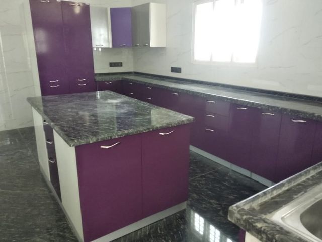 Modular Modern Kitchen Warranty 10 Years Appearance Modern Door Finishing Acrylic Kitchen Design Straight Kitchen Layout - Image 2