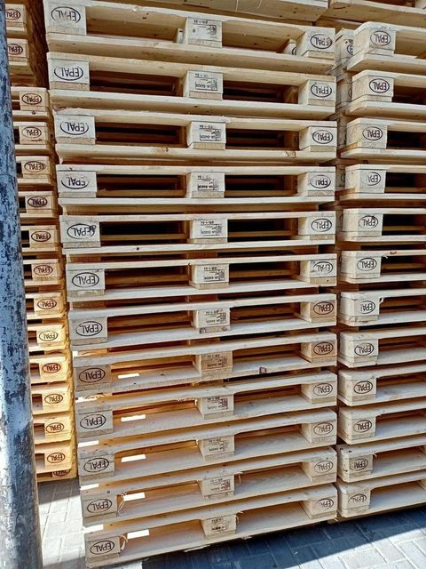 EPAL pallets Grade New Brand Name Epal Humidity 18-22% Entry Type 4-way Style Double Faced Raw Material Hardwood Place of Origin Romania - Image 4