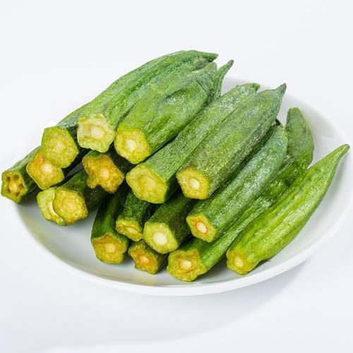 Hot Selling Healthy Snack Vacuum Fried Okra Crisp Vegetable Chips - Image 5