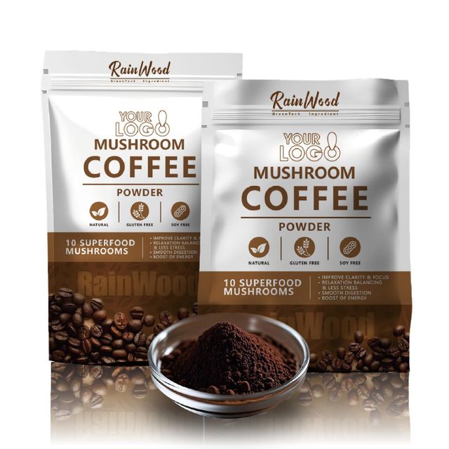 Pravate Label Colombian Sourced Beans Coffee 10 Mushroom Blend with Lion's Mane and Cordyceps Mushroom Coffee - Image 4