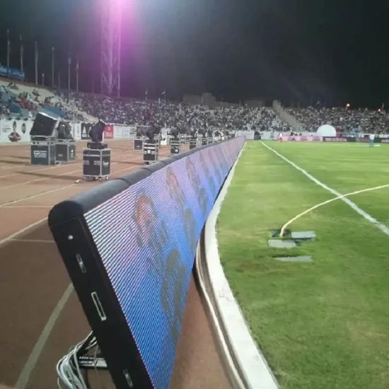 P8 Outdoor Stadium Posters Around Banner LED Display Origin China Function Sdk Model NO. P8 IP Rating IP65 Pixel Pitch - Image 1
