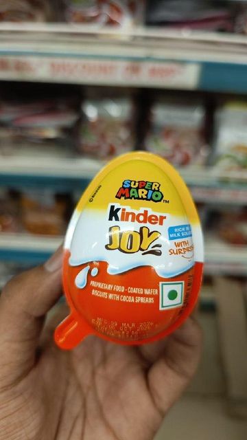 Original Kinder Joy Super Mario Chocolate Surprise Egg Fun Collectible Toy for Boys and Girls Excellent Quality - Image 2