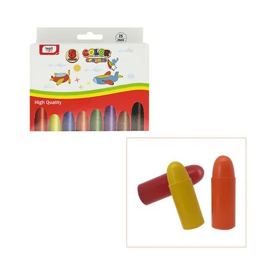 Washable Vibrant Color Drawing Tools Kid Friendly Wax Crayon Model 71601 Origin China HS Code 96099 Packaging Set Trademark Legit - Image 2