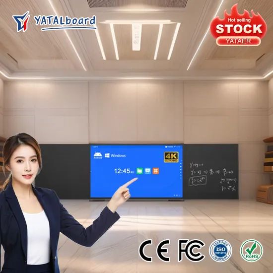 75-Inch All-in-One Interactive Multimedia Electronic Whiteboard Smart Nano Blackboard Classroom Teaching Tool Interactive - Image 2