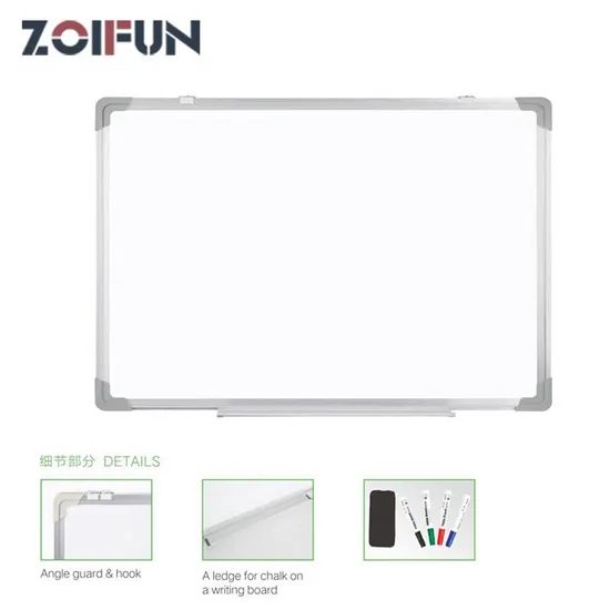 Zoifun Wholesale Custom Size Aluminum Frame Magnetic Whiteboards White Board for School - Image 4