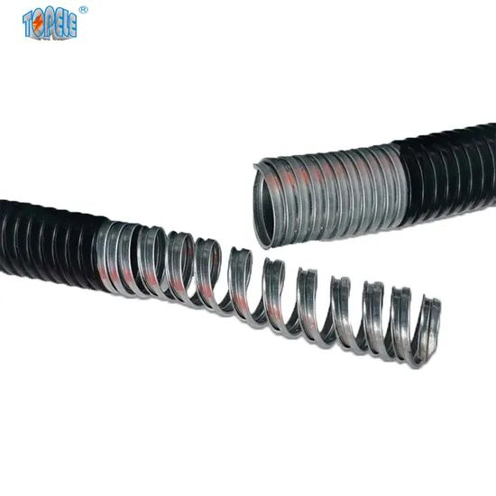 PVC Coated Flexible Galvanized Steel Corrugated Metal Conduit for Network Cables - Image 4