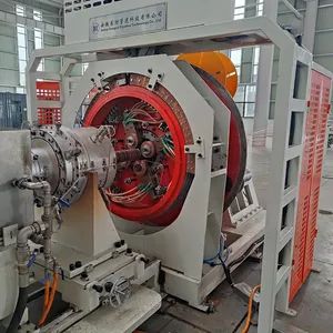 Customizable Steel Frame PE Composite Pipe Automatic Plastic Extrusion Machine - Image 3