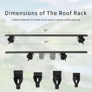 Heavy Duty Car Roof Racks for Bulky Items Transporting MOQ 10PCS Origin China Capacity N/a Condition New Trademark Prius - Image 4