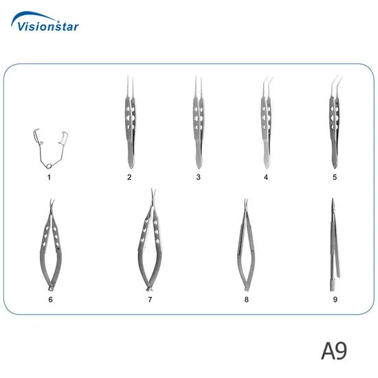 A9 Ophthalmic Surgical Instruments Steel Reusable Small 1Y Group All Brand Vso Model NO. A9 Trademark VSO Material Steel - Image 2