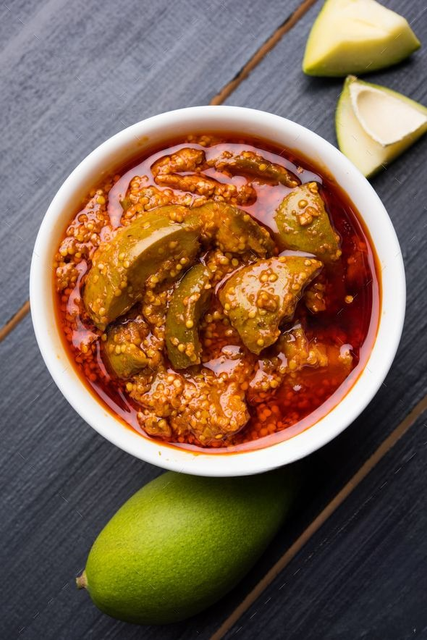 Timeless Blend of Ripe Mangoes & Aromatic Spices and masala Hint of Sweetness for Pairing with Any Dish from Safeagri Pickles - Image 4