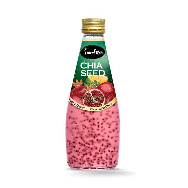290ml Interfresh Chia Seed Drink Pineapple flavour   Shelf Life 24 Month Packaging Glass Bottle Place of Origin Viet - Image 4