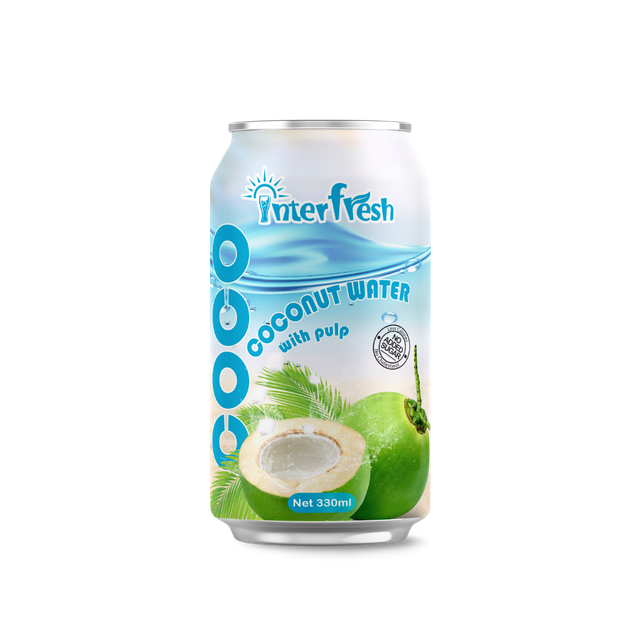 330ml Interfresh Coconut Blossom Juice Shelf Life 24 Month Specification No pulp Packaging Aluminum Can Place of Origin Viet - Image 2