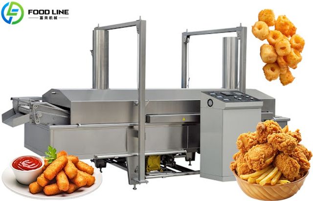 Continuous Fryer Machine for Sale - Image 2