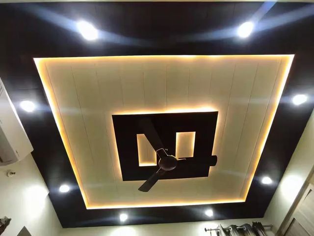PVC False Ceiling Service Material Pvc Weight Lightweight Design Style Modern Panel Length 8ft / 10ft / 12ft Moisture Resistance - Image 1