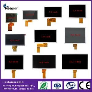 Custom 3.5 Inch Display Screen 320*480 TFT LCD Module Type TFT 3D Not 3D IC Ili9488 Trademark Reaper Aspect ratio 2:3 HS Code - Image 5