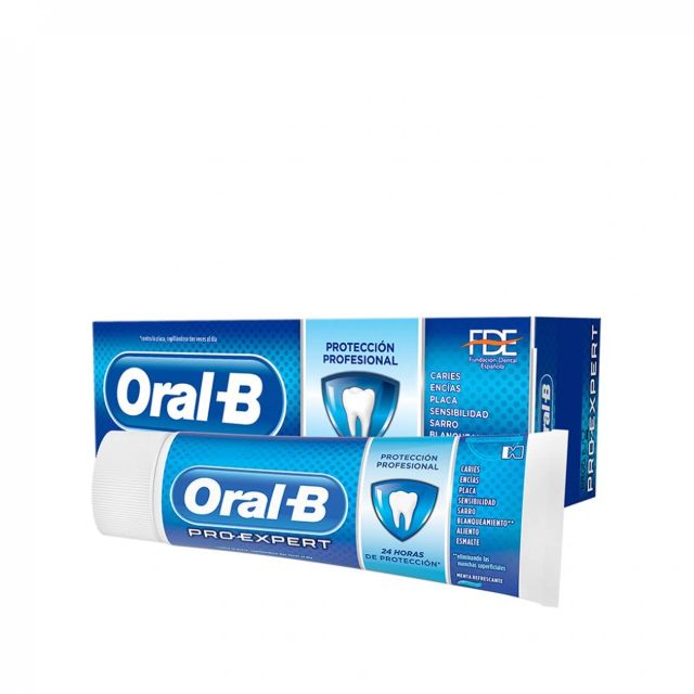 Oral-B Pro-Expert Professional Protection Toothpaste, 24-Hour Protection Against Plaque, Fresh Mint Flavour, Made in Germany, Toothpaste, 4 x 75 ml Pack - Image 4