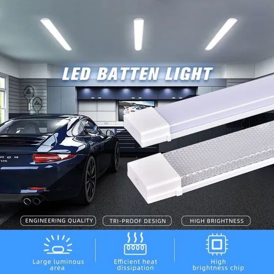 Energy-Saving Tri-Proof LED Batten Light for Indoor Spaces - Image 1