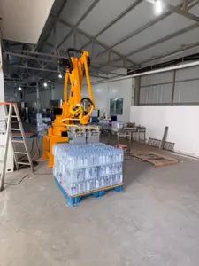 Industrial Robotic Palletizing Arm for Bottled Water Production Lines ...