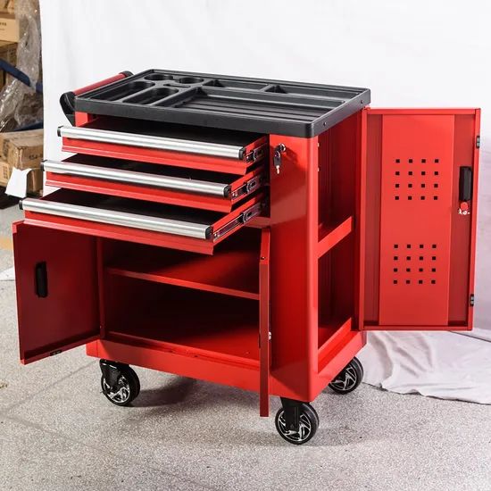 68 PCS Insulated Hand Tools Set3-Draw Tool Cabinets Factory Wheeled Yes Origin China Material Iron Feature Durable Warranty 3 - Image 3