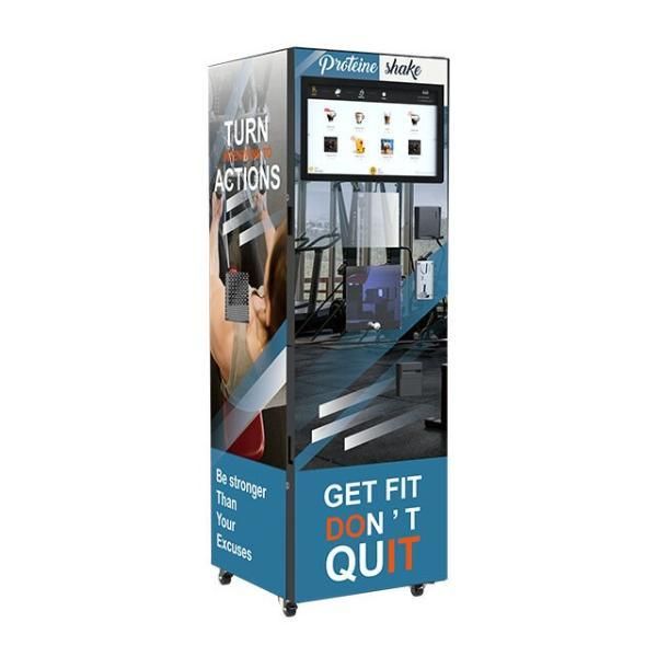 Commercial Smart Protein Shake Vending Machine for Automatic Fitness Drink Dispensing - Image 5