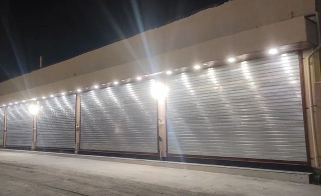 Automatic Rolling Shutter Height 15 Feet Shutter Type Galvalume Material Galvanized Iron Operating Option With - Image 1
