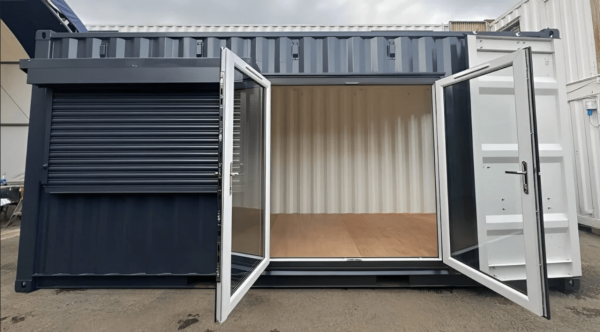 10ft x 8ft Custom Shipping Container Conversion – Portable Building for sale - Image 4