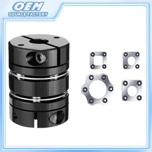 Customized High Precision Shaft Coupling Flexible Double Disc Coupling for Vacuum Pumps - Image 3
