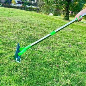 4.2FT Garden Dethatching Rake for Easy Lawn Cleanup Tools and Garden Thatch - Image 4