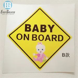 Custom Baby Rider on Board Car Sticker Custom Baby on Board Car Sticker - Image 3