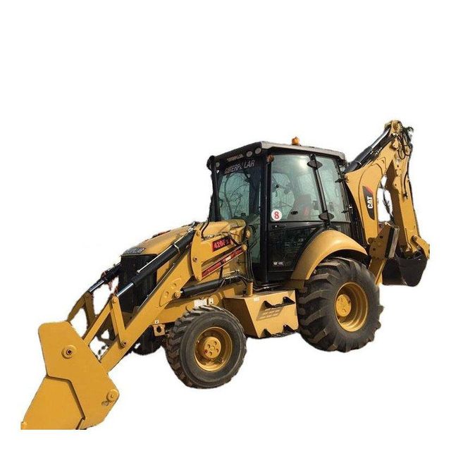 CAT 430 Backhoe Loader for construction digging loading and excavation powerful machine with durable engine and strong performance CAT 430 Backhoe Loader heavy equipment for construction sites digging trenches loading soil and material handling operations - Image 4
