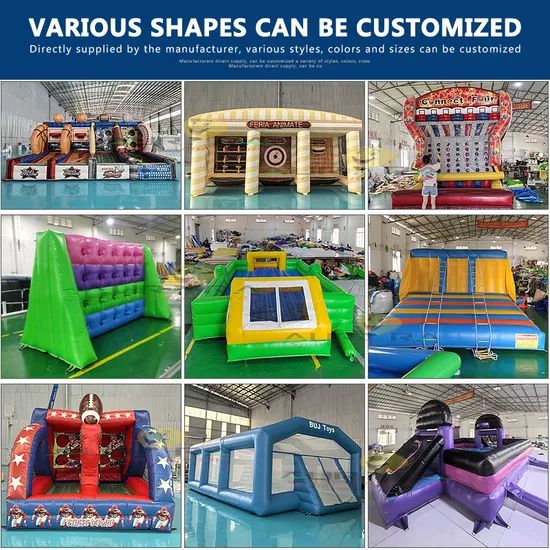 Soccer Court Sports Games Outdoor Field Inflatable Soap Football Pitch - Image 4