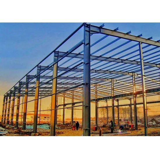 Multi-Storey Steel Structure Warehouse Metal Construction Prefabricated Plant - Image 1