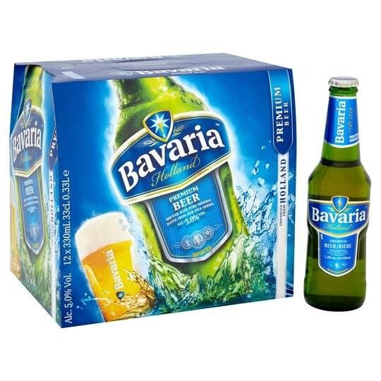 BAVARIA PREMIUM BEER 12 X Bottle 330 ml/Bavaria 0.0% Original Non-Alcoholic Beer - Image 2