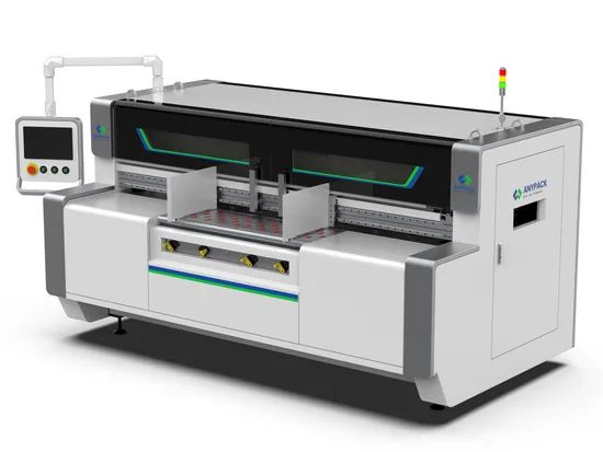 Anypack Carton Box Making Machine with Console Panel and Servo Motors - Image 5
