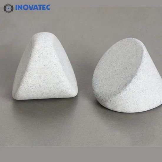 ACT Inovatec Ceramic Media 20x10x20mm Metal Deburring 15D Model NO. ACT HS Code 68042290 Trademark Inovatec Origin Huzhou, China - Image 3