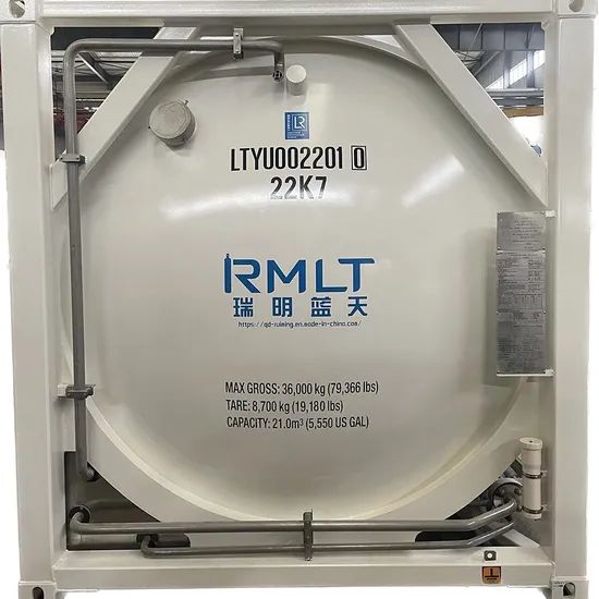 T75 ISO Tank 20ft Metal Liquid Gas Tank Customized 1Y ISO9001 TUV Ri 0. ...