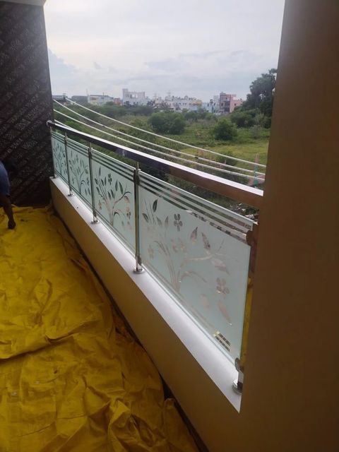 Tempered Glass Railing Services Position Balcony Color Transparent Brand saint-gobian Durability Durable Railing Height 3 - Image 2
